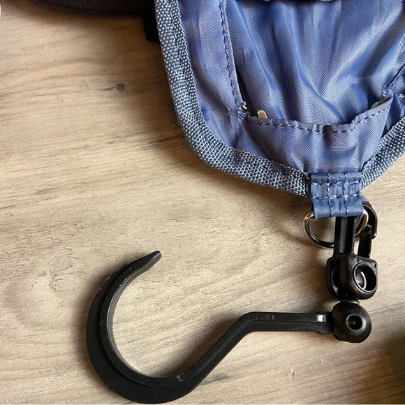 Toiletry Bag Ricardo Beverly Hills Black Multi Compartment Hanging Travel - Picture 8 of 10